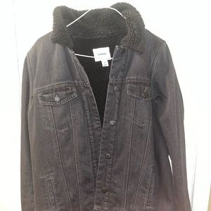 Fur Lined Jean Jacket